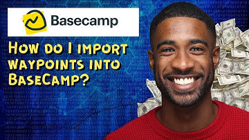 How do I import waypoints into BaseCamp
