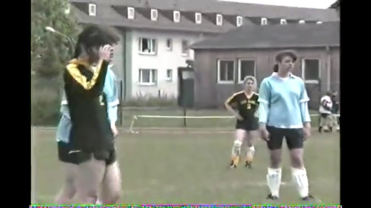 Girl's soccer game - Germany - mid 1980's (maybe 1987)