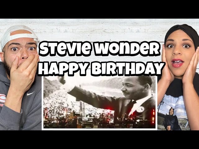 HAPPY MLK DAY!  Stevie Wonder   Happy Birthday | FIRST TIME HEARING REACTION