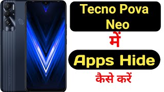 How to hide apps in Tecno Pova Neo || Tecno Pova Neo me app kaise hide kare || screenshot 4