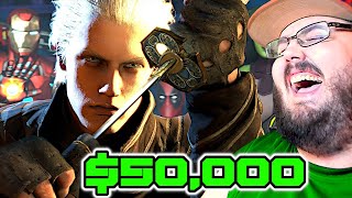 LORE ACCURATE VERGIL STOMPS MARVEL FOR $50 AND SOME DRIP | Marvel vs Capcom 3 REACTION!!!