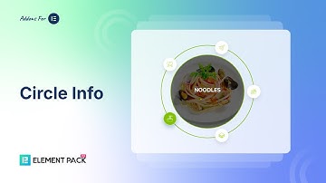 How to Use Circle Info Widget by Element Pack in Elementor