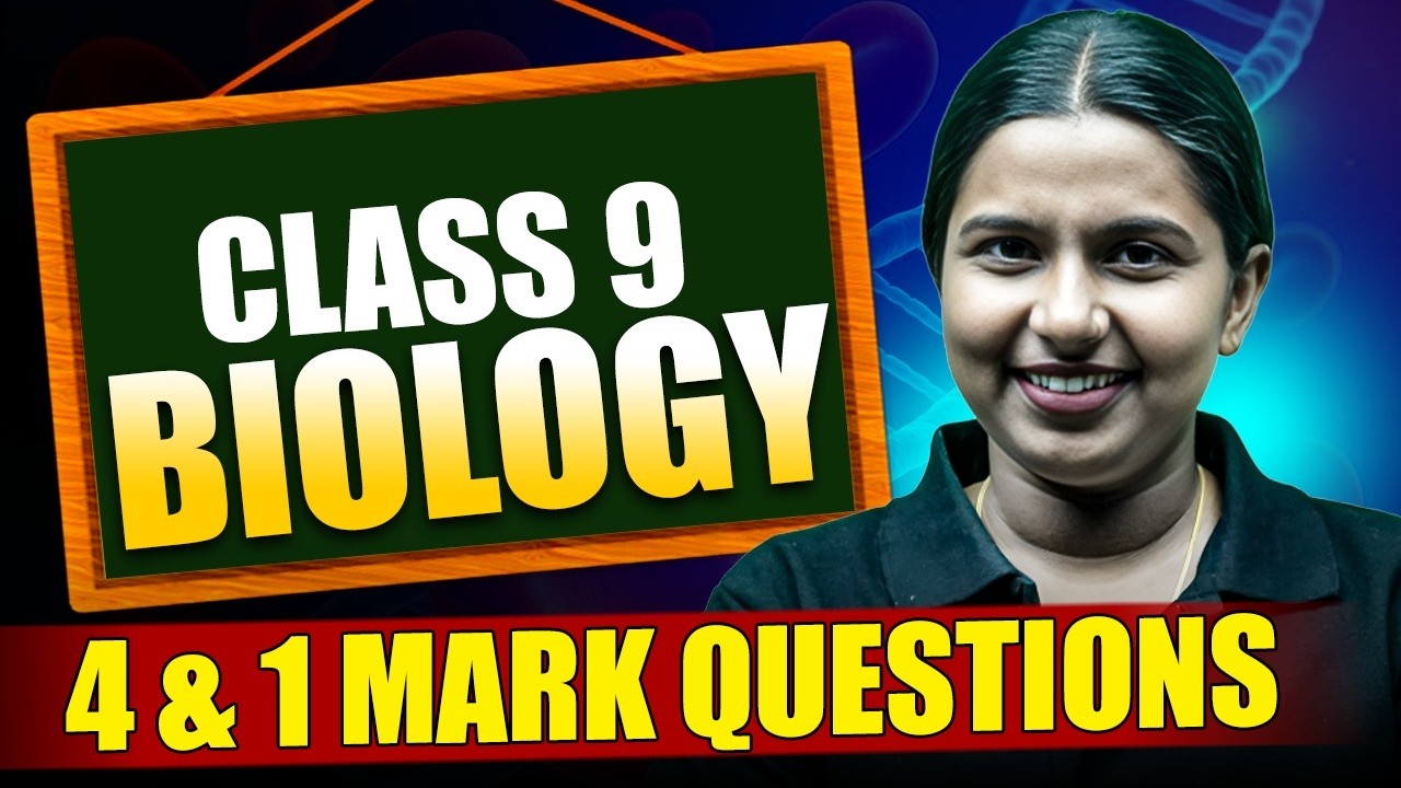 Class 9 Biology  | 4 & 1 Mark Questions | PW Kerala