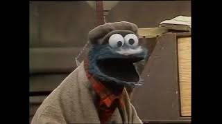 Classic Sesame Street  Cookie Monster Pretends To Be Mr Macintosh 1976