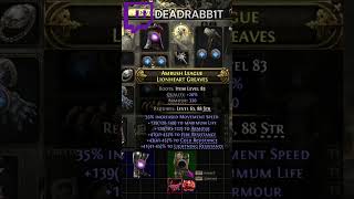 Insanely Valuable Boots Corruption #poe2 #pathofexile2 #poe #pathofexile #gaming #gamingvideos