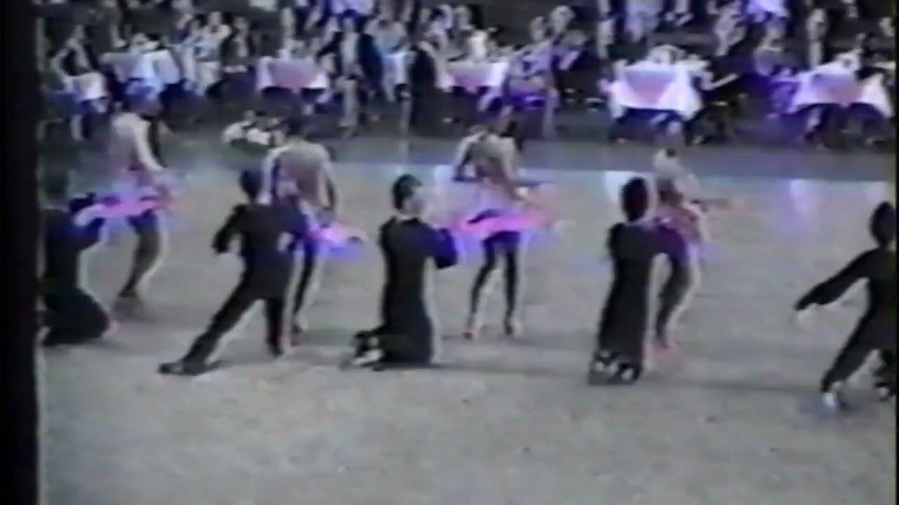 USC Ballroom Dance Team at the 1982 World Championships in Duisberg, Germany