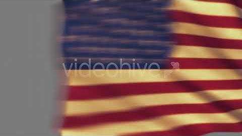 USA Flag Transitions | Motion Graphics - Envato elements