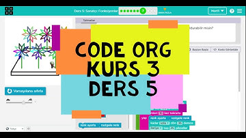 Code Org Kurs 3 Ders 5 Cevapları Sanatçı Fonksiyonlar - Code Org Ders 5 Sanatçı Cevapları