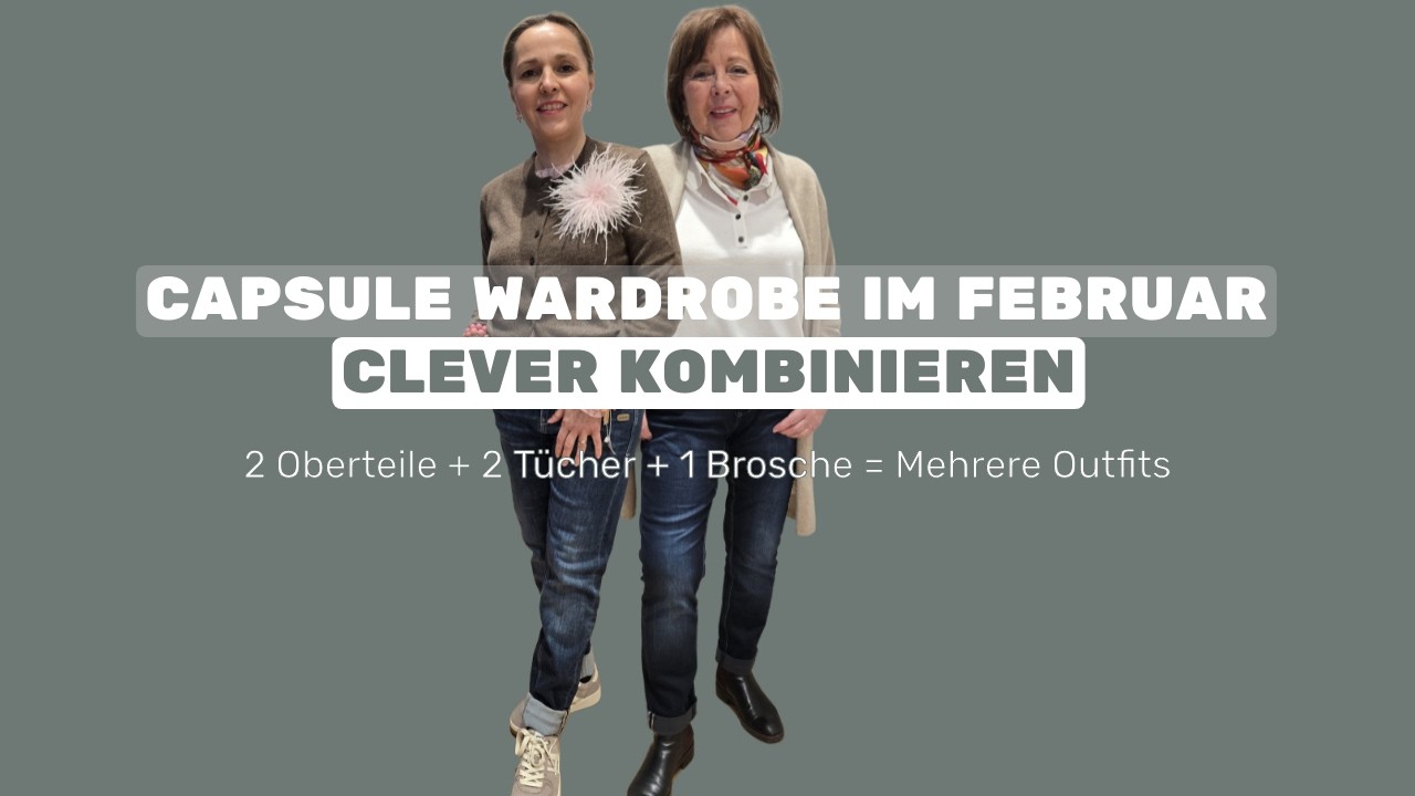 Manchmal braucht es nur fünf Teile: Capsule Wardrobe im Februar #lisayang #gangjeans #accessoires
