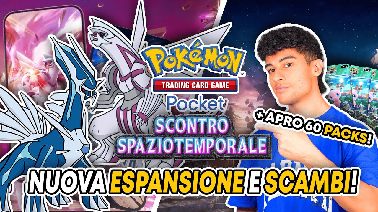NUOVA Espansione e SCAMBI In Pokémon TCG Pocket - (e apro + 60 pack ...