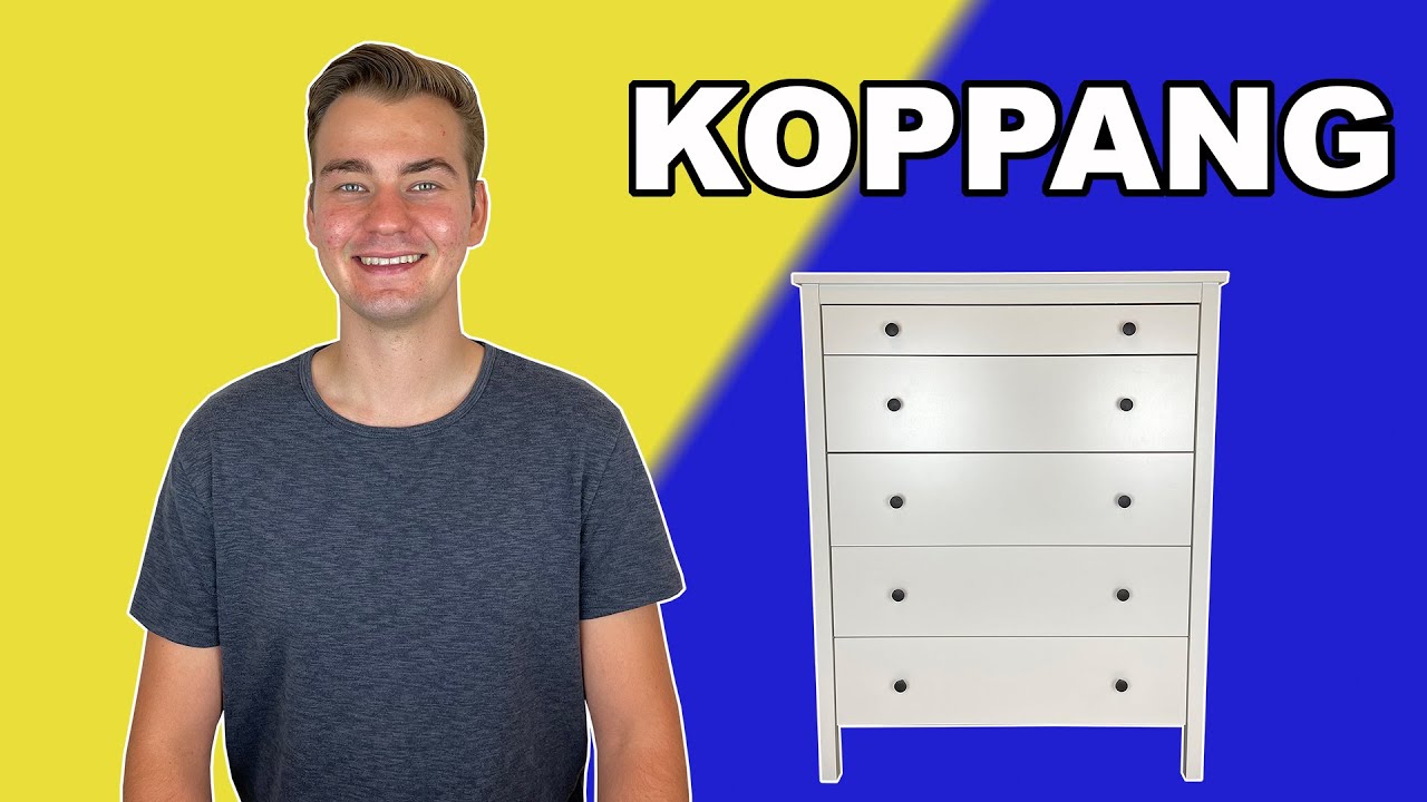 KOPPANG 5 Drawer Chest IKEA Tutorial - YouTube