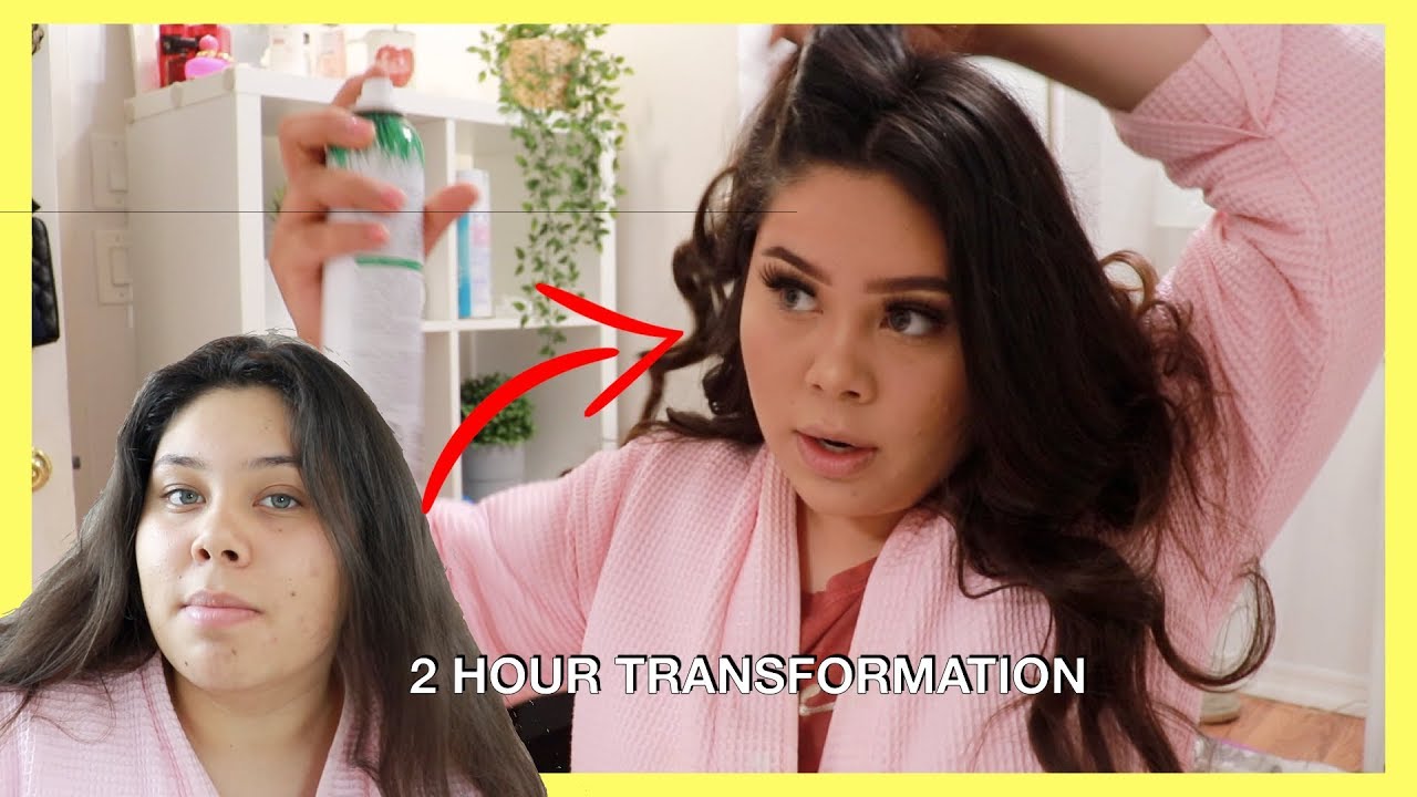 2 HOUR TRANSFORMATION FOR A WEDDING | GRWM