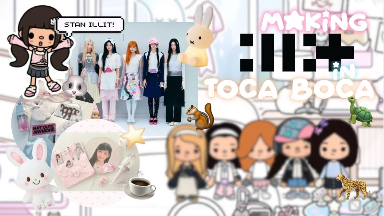 Making ILLIT in TOCA BOCA ✨💗 || Toca Boca