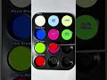 Create 12 Unique Color Mixes Using Only 4 Paint Colors #colormixing #satisfying