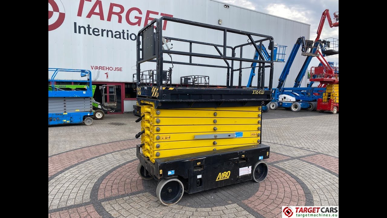 783187 AIRO X16 EW ELECTRIC X16EW SCISSOR WORKLIFT 1590CM 2021