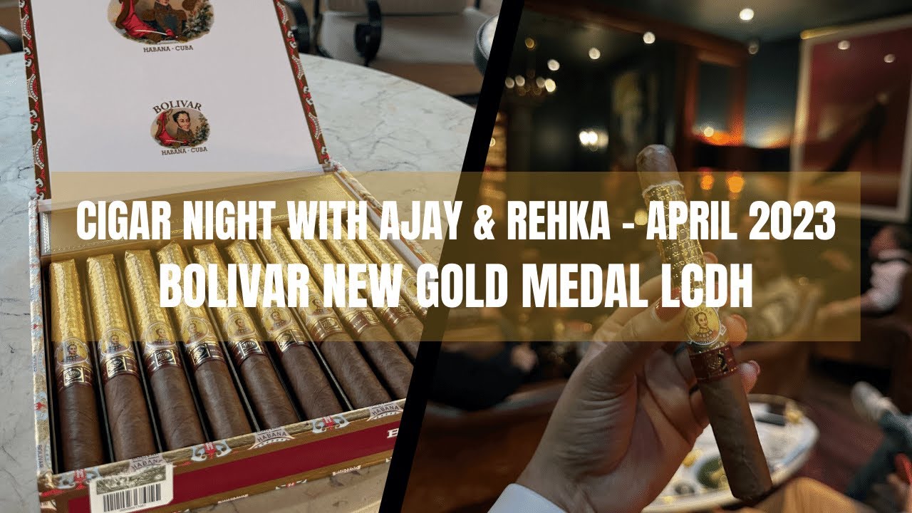 Bolivar New Gold Medal Cigar Night with Rekha & Ajay at No.6 Cavendish