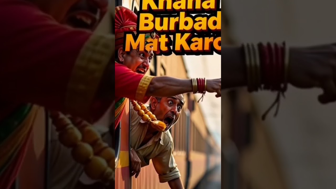 Modi Ji ne Chicken Train ke bahar fek diya...         