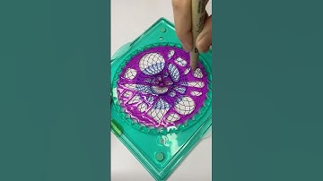 Calming Spiral Sounds ASMR | Relaxing Spirograph Art for Calm! #art #shorts #spirograph #asmr