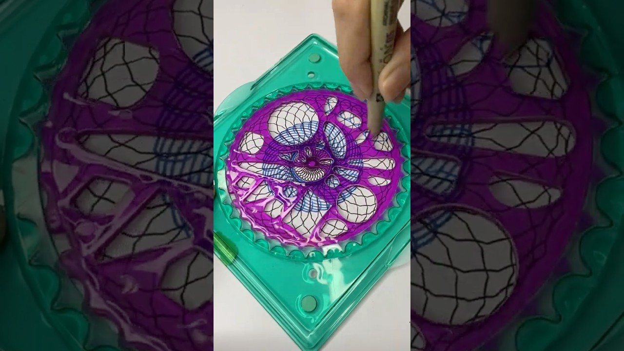 Calming Spiral Sounds ASMR | Relaxing Spirograph Art for Calm! 