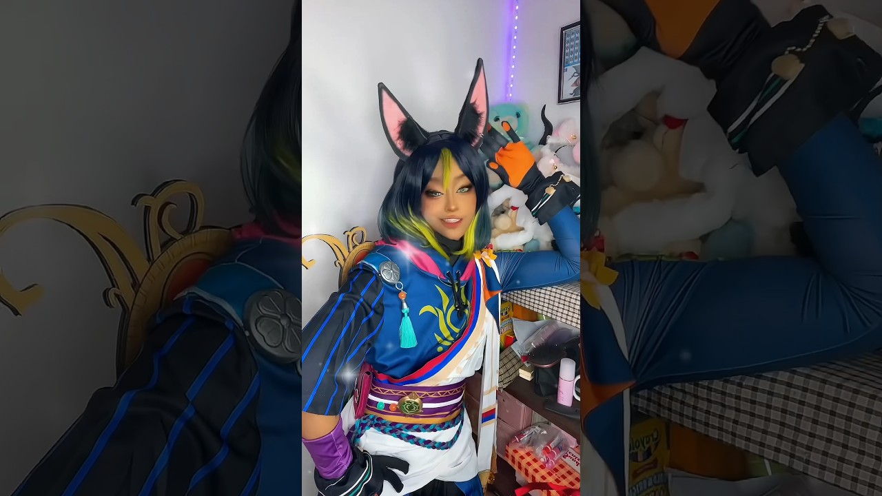 Tighnari trying to Rizz you😂❤️Did it work?👀 #princesssachiko #sachi_hime96 #tighnaricosplay