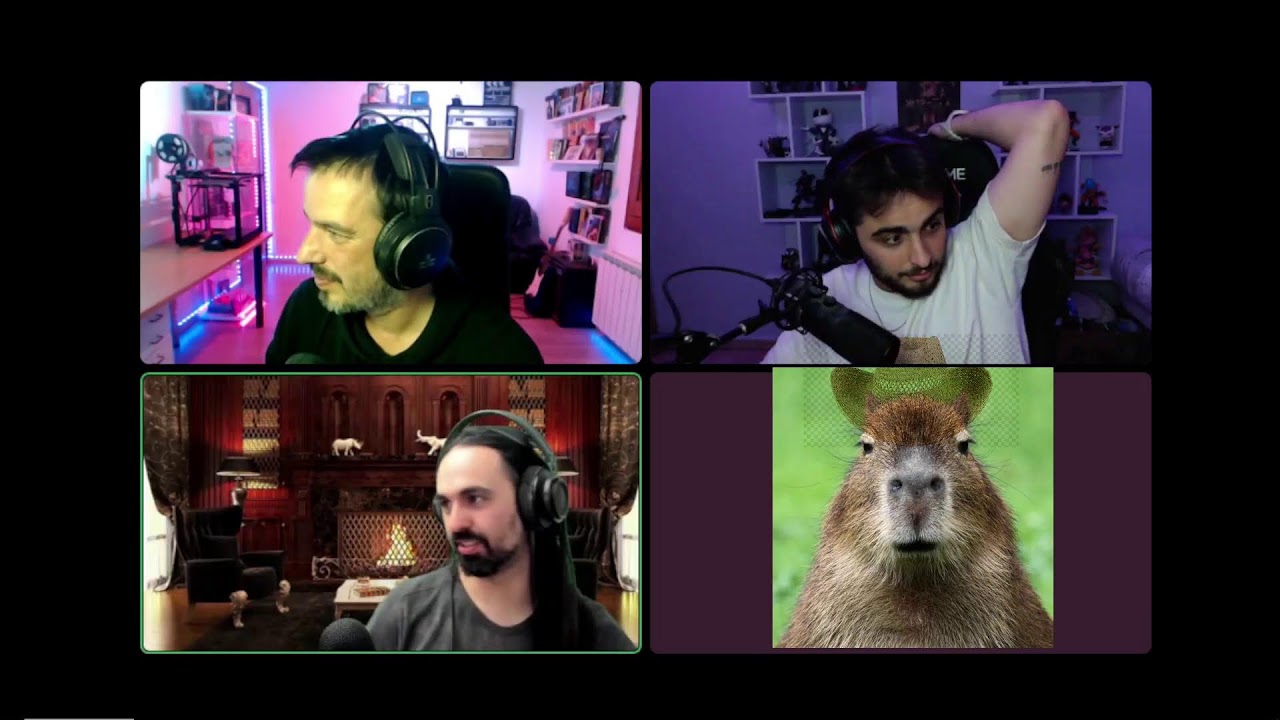 Charla con SrLombard, Kinghelsing, SrGuspito y Carlaidus sobre cosas de los videojuegos...