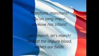 French National Anthem - 'La Marseillaise' (FR/EN)