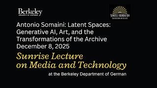 Antonio Somaini: “Latent Spaces: Generative AI, Art, and the Transformations of the Archive”