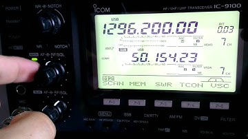 IC-9100 the problem with a muted second receiver