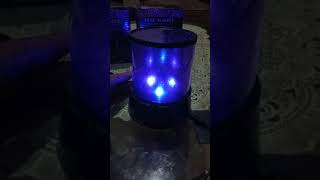 Lampu Tidur Proyektor Berbintang & Speaker Bluetooth | Lampu Proyektor Langit Malam Bintang 2 in 1