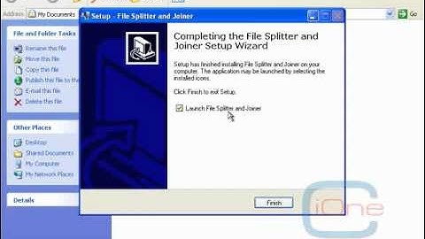 Hướng dẫn cắt và nối file với File Splitter and Joiner
