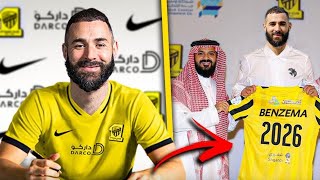 Karim Benzema to Join Saudi Arabia Club Al Ittihad بنزيمة الاتحاد
