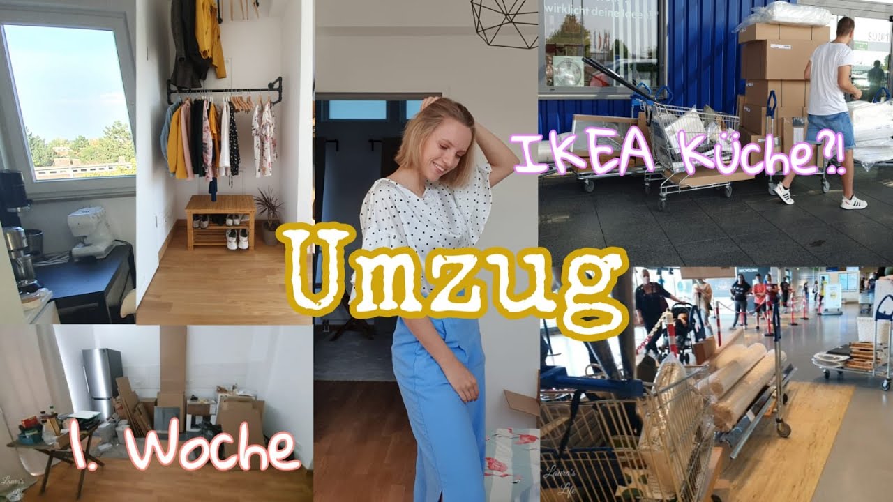 Endlich Der Umzug Erste Gemeinsame Wohnung Ikea Kuche Aufbauen Youtube