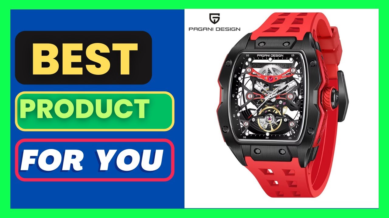 2024 Pagani Design new men's watch 50 meter waterproof