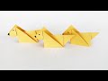 How to make - Origami Dog