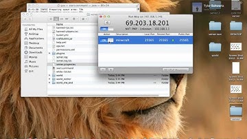 Minecraft Tutorial: How to Create a Bukkit Server (MAC)