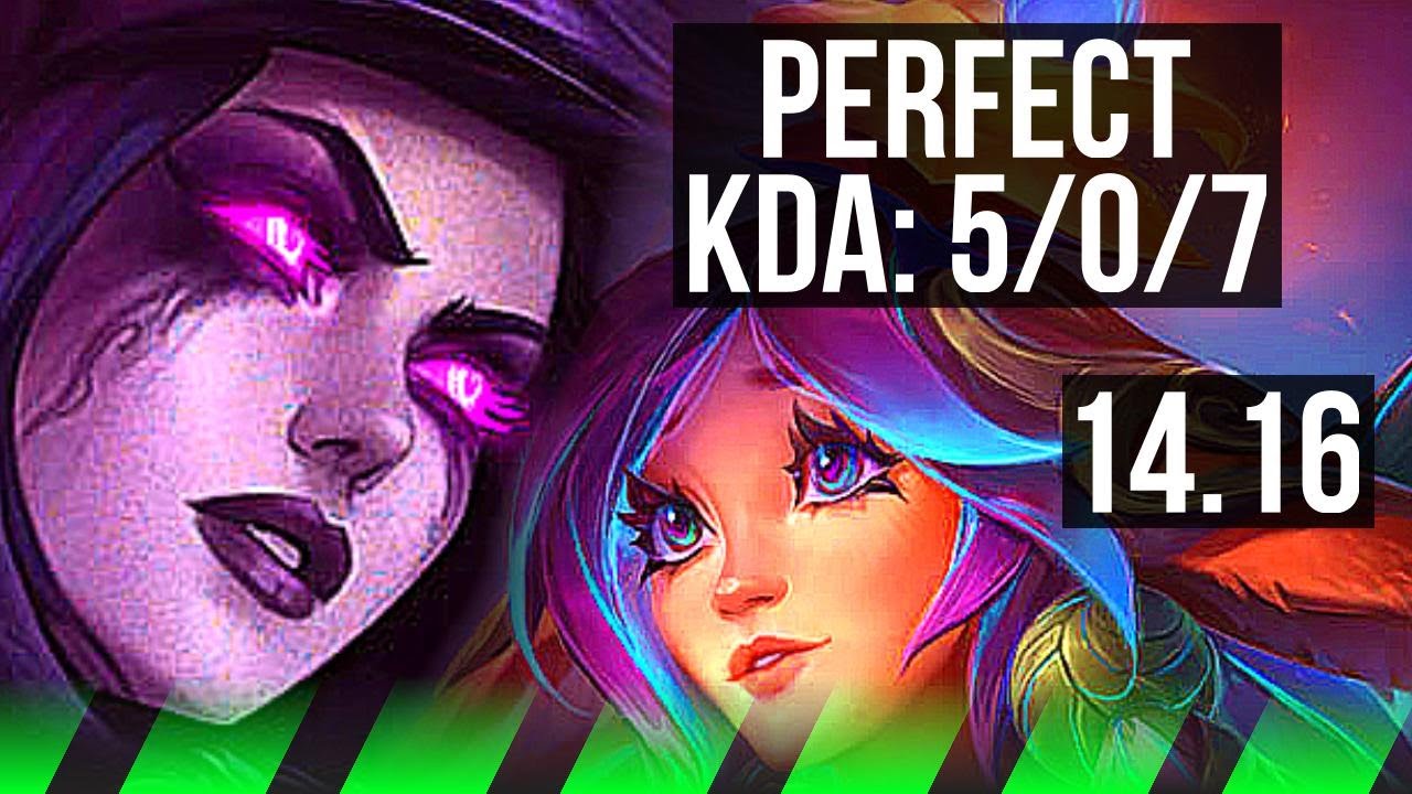 MORGANA vs LILLIA (JGL) | 5/0/7, Rank 6 Morg | EUW Grandmaster | 14.16