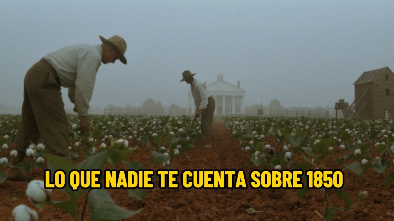 La VERDADERA vida en las plantaciones del Sur de Estados Unidos, 1850