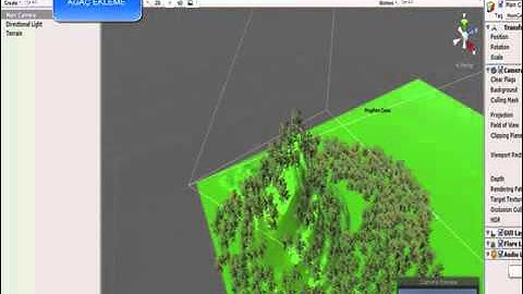 Unity3D - Agaç Ekleme ve Gökyüzü Yapımı Ders 03 Yeni 2015