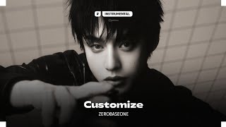 Zerobaseone  Customize  Instrumental