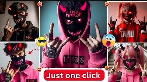 ai Mask name photo editing 😱 ai name photo editing 😍 ai photo editing ✨ Bing images creator 💥