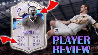 97 COVER STAR ROONEY IS INSANE | FIFA 23 PLAYER REVIEW