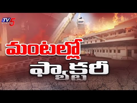 Hyderabad : మంటల్లో ఫ్యాక్టరీ.. | Massive Fire Accident in Biscuit Company At Mylardevpally | Tv5 - TV5NEWS