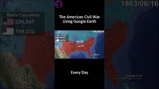The American Civil War Using Google Earth