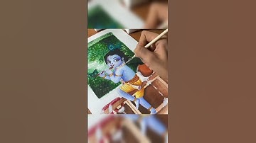 Drawing Lord Krishna #shorts #mrrtist #balgopal #krishnadrawing