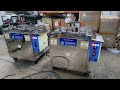 Vacuum degreasing  vacuum ultrasonic  parts washer  ultrasoniccleaner madeinindia makeinindia