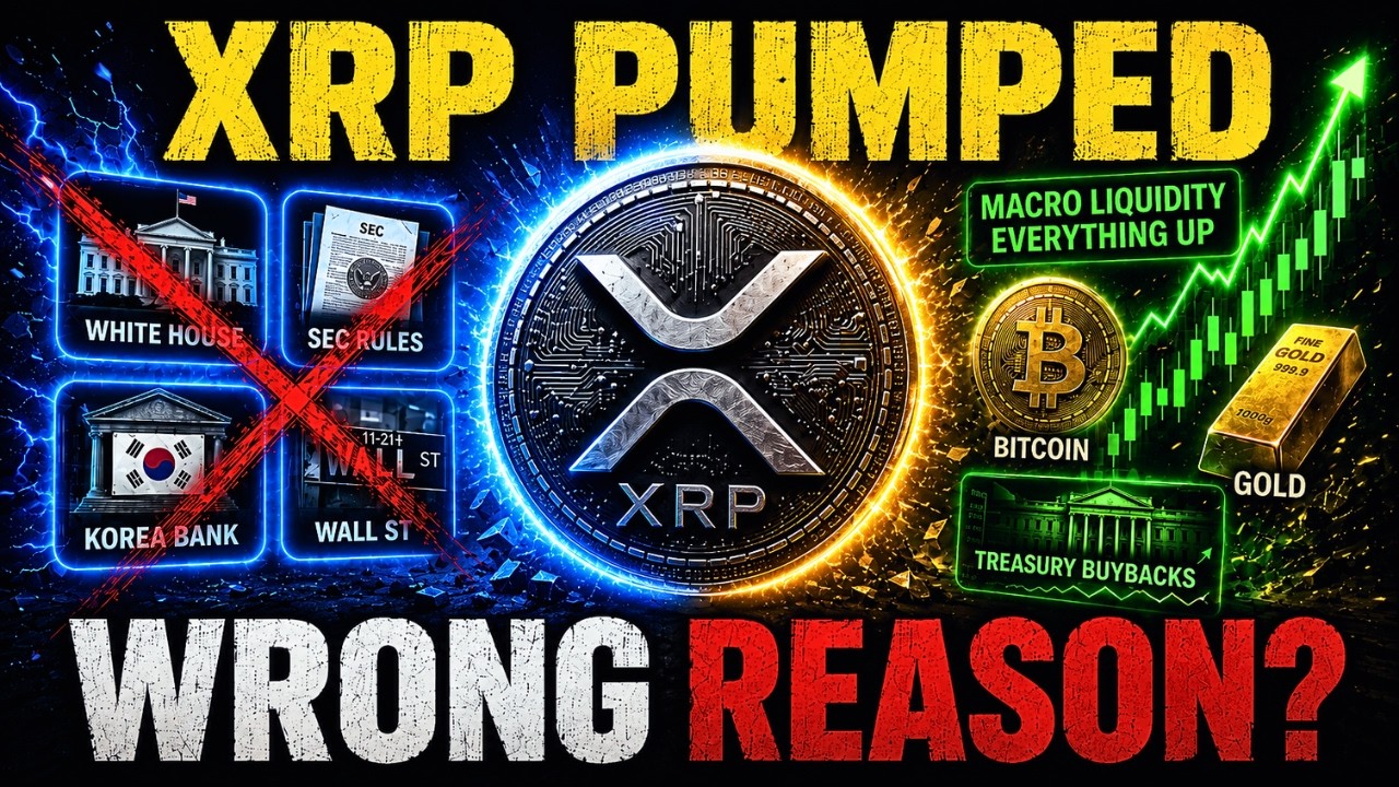 XRP Is Pumping — But Not for the Reason You Think