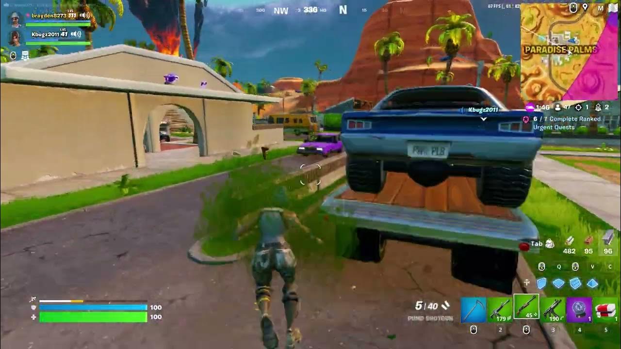 Fortnite Bman and Kynleigh Gameplay YouTube