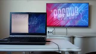 195 -Pardus Dersleri- Bilgisayarı Televizyona Bağlama Hdmi Kablo Ile