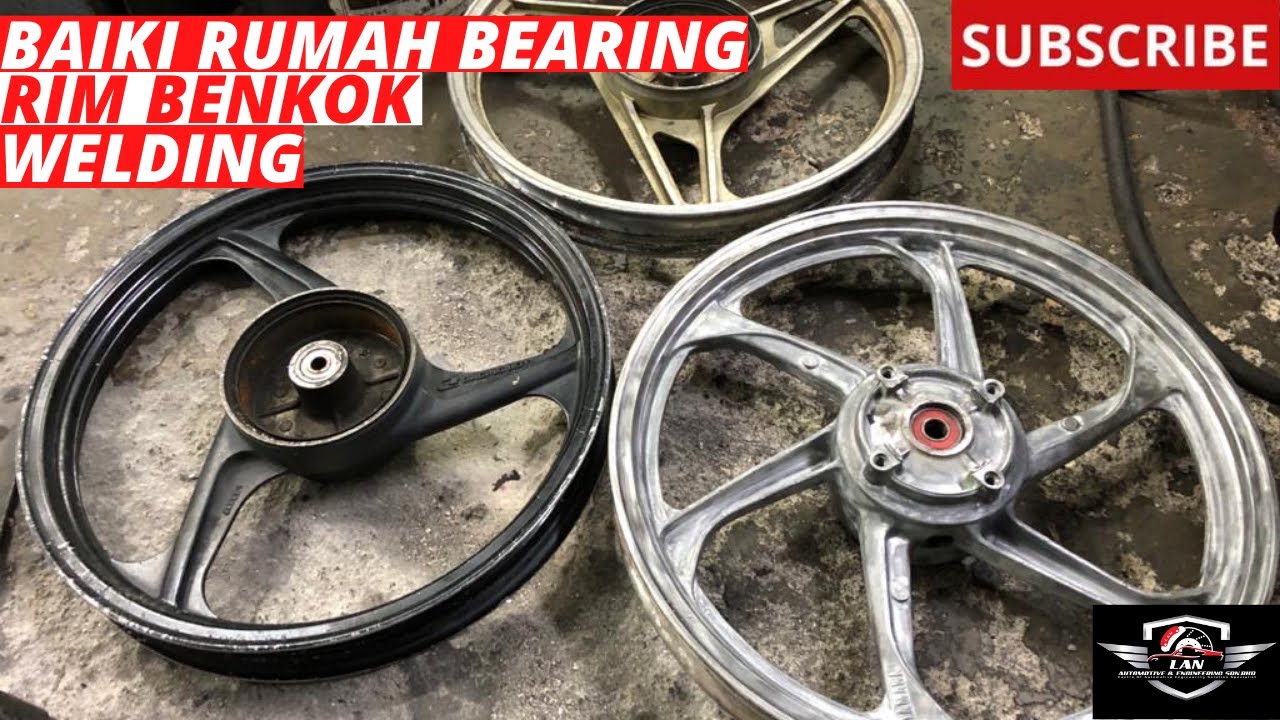 tempat baiki rumah bearing sport rim longgar YouTube