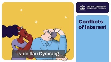 Rheoli gwrthdaro buddiannau mewn elusen (is-deitlau Cymraeg)